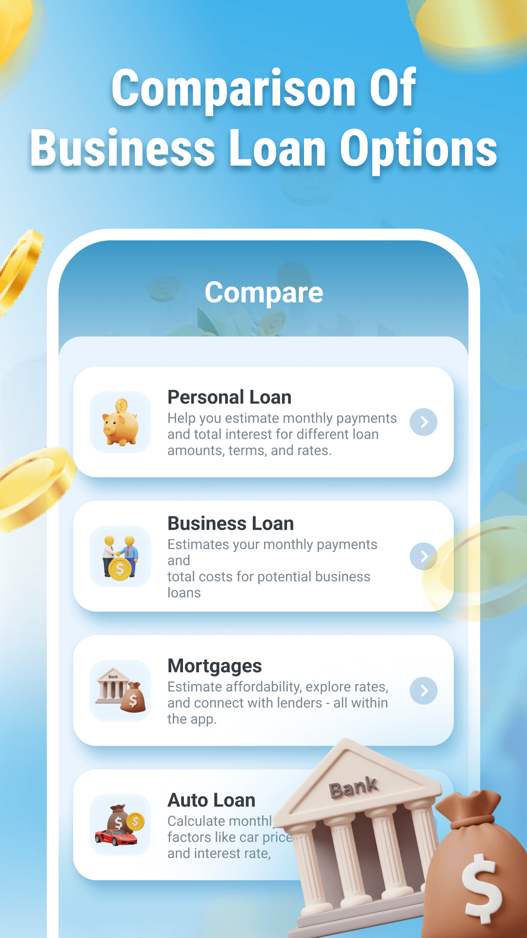 Compare loan options